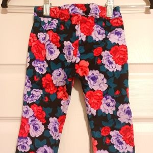 (Sold) SIZE 2T Kimberly Goldson Floral Tux Pants